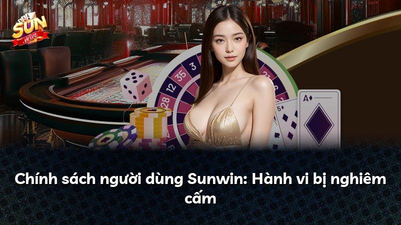 Chính sách người dùng Sunwin: Hành vi bị nghiêm cấm