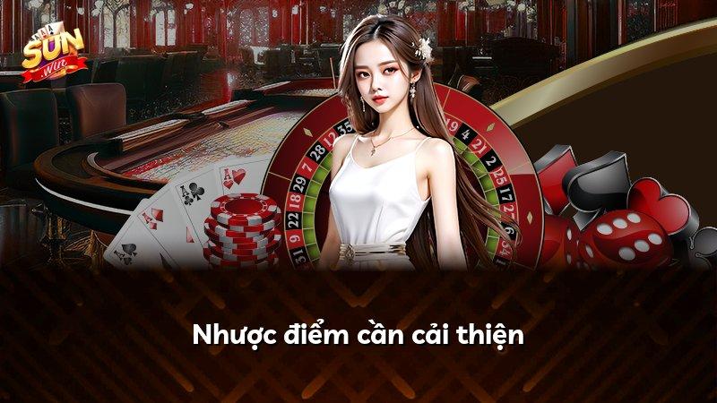 Nhược điểm cần cải thiện